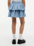 Denim Chambray Tiered Skirt  Girls