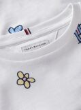 White Logo T-Shirt  Girls