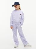 Purple Heritage Flag Wide Leg Joggers  Girls