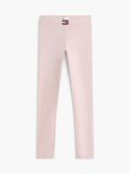 Roz Set Cu Bluza De Trening Si Colanti Cu Logo  Fete