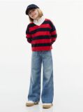 Blue Mabel High Rise Wide Leg Jeans  Girls