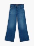 Blue Mabel High Rise Wide Leg Faded Jeans  Girls