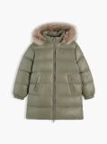 Verde Essential Geaca Din Blana Artificiala   Fete