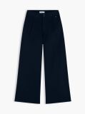 Blue Essential Wide Leg Twill Trousers  Girls