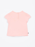 Pink Ruffle Sleeve T-Shirt  Newborn
