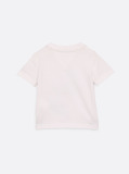 White Logo Crew Neck T-Shirt  Newborn