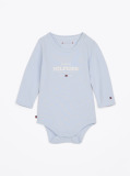 Blue Body Cu Maneca Lunga Hilfiger Monotype  Nou nascuti