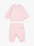 Roz Set Hanorac Si Pantaloni Joggers Hilfiger Monotype  Nou nascuti