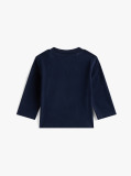 Blue Logo Long Sleeve T-Shirt  Newborn