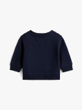 Blue Hilfiger Flag Colour-Blocked Relaxed Sweatshirt  Newborn