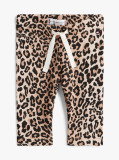 Multi Pantaloni Tricotati Cu Imprimeu Leopard  Nou nascuti