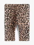 Multi Pantaloni Tricotati Cu Imprimeu Leopard  Nou nascuti
