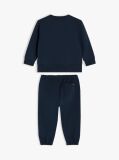 Blue Rope Logo Sweatshirt And Joggers Sets  Newborn