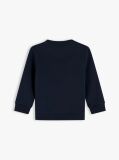 Blue Relaxed Crew Neck Sweatshirt  Newborn