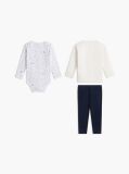 White Essential Three-Piece Outfit Gift Box  Newborn