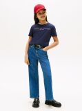 Blue Essential Organic Cotton Logo T-Shirt  Copii unisex