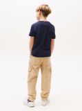 Blue Essential Organic Cotton Logo T-Shirt  Copii unisex