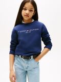 Blue Hanorac cu logo esențial  Copii unisex