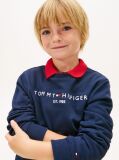 Blue Hanorac cu logo esențial  Copii unisex