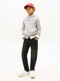 Gri Hanorac Essential Din Bumbac Organic Cu Logo  Copii unisex