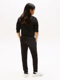 Negru Joggers Din Bumbac Organic Cu Logo Essential  Copii unisex