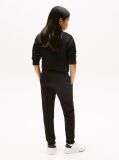 Negru Joggers Din Bumbac Organic Cu Logo Essential  Copii unisex