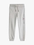 Grey Essential Organic Cotton Logo Joggers  Kids Unisex