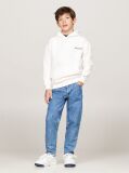 Alb Hanorac Din Fleece Hilfiger Monotype  Copii unisex