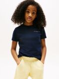 Blue Logo Crew Neck T-Shirt  Kids Unisex