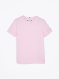 Pink Logo Crew Neck T-Shirt  Kids Unisex