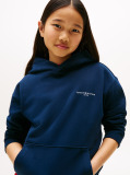Blue Hanorac Cu Logo Cu Banda Semnatura  Copii unisex