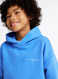 Blue Hanorac Cu Logo Cu Banda Semnatura  Copii unisex