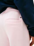Roz Pantaloni Sport Cu Mansete Cu Logo  Copii unisex