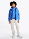 Blue Vesta Captusita Cu Logo Pe Spate  Copii unisex