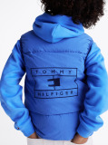 Blue Vesta Captusita Cu Logo Pe Spate  Copii unisex