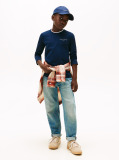 Blue Regular Fit Long Sleeve T-Shirt  Kids Unisex