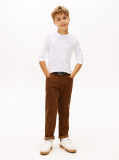 White Regular Fit Long Sleeve T-Shirt  Kids Unisex