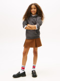 Gri Hanorac Din Fleece Regular Cu Logo  Copii unisex
