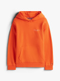 Portocaliu Hanorac Din Fleece Regular Cu Logo  Copii unisex