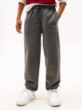 Gri Pantaloni Jogger Regular Din Fleece Periat  Copii unisex