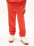 Portocaliu Pantaloni Jogger Regular Din Fleece Periat  Copii unisex