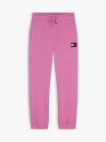 Pink Heritage Flag Logo Cuffed Drawstring Joggers  Kids Unisex