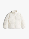 Bej Geaca Puffer Cu Logo Steag Pe Spate  Copii unisex
