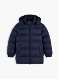 Blue Geaca Puffer Cu Umplutura Si Steag  Copii unisex