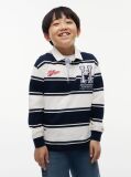 Multi Peanuts® Rugby Polo Cu Dungi Si Croiala Regular  Copii unisex