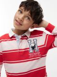 Multi Peanuts® Rugby Polo Cu Dungi Si Croiala Regular  Copii unisex