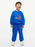 Blue Set Cu Bluza De Trening Si Joggers  Copii unisex