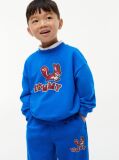 Blue Set Cu Bluza De Trening Si Joggers  Copii unisex