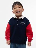Multi Bluza De Trening Rugby Din Terry In Blocuri De Culori  Copii unisex