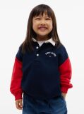 Multi Bluza De Trening Rugby Din Terry In Blocuri De Culori  Copii unisex